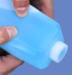 10-Pack 250mL Narrow Mouth Plastic Reagent Bottles