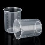 30PCS 250ml Plastic Measuring Beakers, Tapered Spout