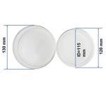 Borosilicate Glass Petri Dishes with Lids - 120 mm