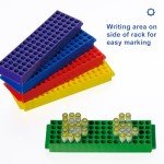 CryoKing 5PCS Microcentrifuge Tube Rack Set