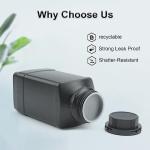 5-Pack 1000ml Plastic Lab Chemical Bottles