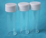 25ml Plastic Sample Containers with Screw Caps (12 Pack)
