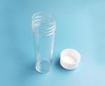 25ml Plastic Sample Containers with Screw Caps (12 Pack)