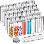40 Pcs Clear Test Tubes with Lids - 110ml