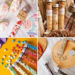 15pcs Clear Plastic Test Tubes with Screw Caps