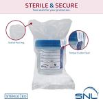 Sterile 3oz Specimen Cups with Tamper Seal (5)