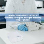 CryoKing 2" Height 81-Well Freezer Storage Boxes