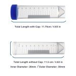 50mL Self-Standing Centrifuge Tubes - 25 Pack