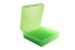 Heathrow Scientific Microtube Storage Box - Green Pack