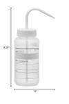 EISCO 500ml Chemical Wash Bottle with Labels