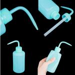 APUXON 2-Pack 150ml Blue Squeeze Wash Bottles