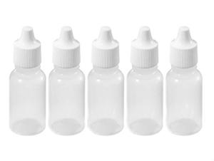 50 Pcs 20ml Squeezable Plastic Dropper Bottles