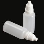 50 Pcs 20ml Squeezable Plastic Dropper Bottles
