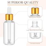 SiliFine 48 Pack 1 oz Dropper Bottles Set