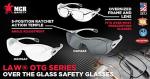 Clear Anti-Fog Safety Glasses with Side Protection