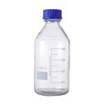 4-Pack 1000ml Graduated Glass Storage Bottles
