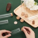 10 Pack 80ml Glass Test Tubes with Cork Stoppers