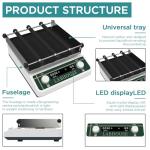 Digital Orbital Shaker Mixer with Adjustable Speed
