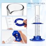 5ML Thick Glass Graduated Cylinder with Plastic Base