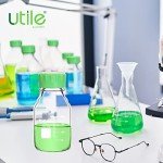 Borosilicate Glass Media Bottles with Screw Caps
