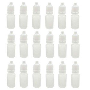 50PCS 15ml Refillable Plastic Dropper Bottles