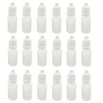 50PCS 15ml Refillable Plastic Dropper Bottles