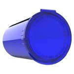 19 Dram Child Resistant Plastic Vial Bottles - 225 Count