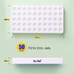 2-Pack Stackable Vial Rack for 2mL Samples