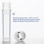 CryoKing 2.0ml Plastic Cryogenic Vials - 50 Pack