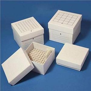 Cardboard Storage Box for Tubes - 64 Place