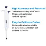 ONiLAB Adjustable Single-Channel Micropipette, 2-20µl