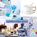 4pcs Thick Glass Graduated Pipettes with Caps