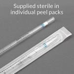 Globe Scientific 5mL Sterile Serological Pipettes (250)