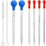 6-Pack Glass Pipettes, 10ml to 0.5ml