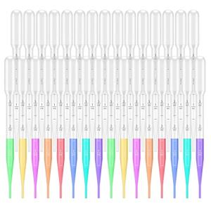 200PCS 3ml Disposable Plastic Transfer Pipettes