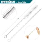6-Pack Glass Pipettes, 10ml to 0.5ml