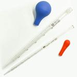 6-Pack Glass Pipettes, 10ml to 0.5ml
