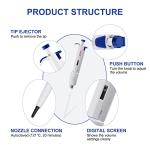 10mL Adjustable Single Channel Micropipette