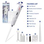 10mL Adjustable Single Channel Micropipette