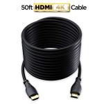 PowerBear 50ft High-Speed 4K HDMI Cable