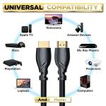 PowerBear 20 ft 4K High-Speed HDMI Cable