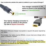 Laptop Charger Adapter for Lenovo and Medion Devices