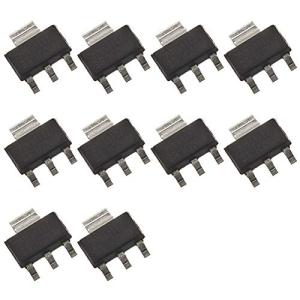 Bridgold 10pcs 3.3V Low Voltage Regulators 1A