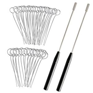 Reusable Metal Inoculating Loop Set with Nichrome Tips
