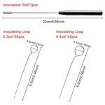 Reusable Metal Inoculating Loop Set with Nichrome Tips