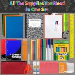 Bulk Back to School Supplies Bundle - 12 Pack