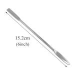 Mini Double-Ended Stainless Steel Lab Spatula Set