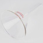 Stonylab Heavy Wall Glass Funnel - 120mm Diameter