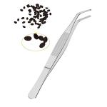 Stainless Steel Curved Tweezers - 5 Pack