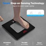 High-Precision Digital Body Weight Scale, 396lb